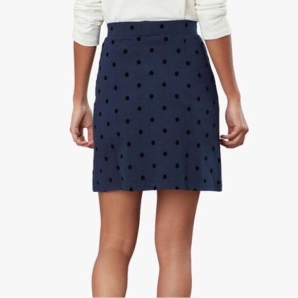 Joules Hatty Navyspot Polkadot Skirt! - Picture 2 of 12